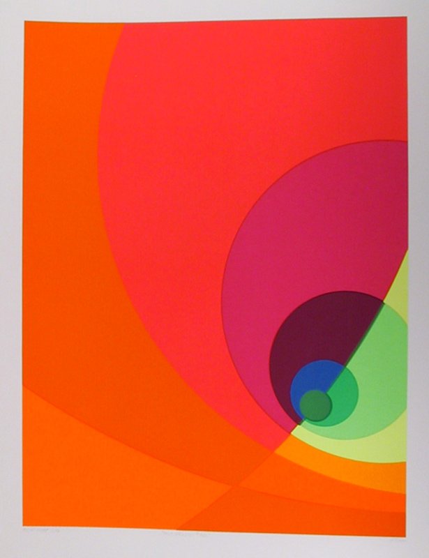 Herbert Aach, Split Infinity #9BS, Serigraph: Artist: Herbert Aach, German (1923 - 1985) Title: Split Infinity #9BS Year: 1980 Medium: Serigraph, signed and numbered in pencil Edition: AP 20 Size: 42 in. x 30 in. (106.68 cm x 76.2 cm)