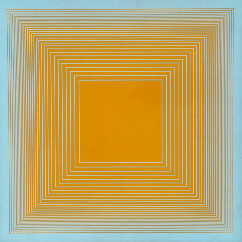 Richard Anuszkiewicz, Spectral Nine D, Silkscreen on: Artist: Richard Anuszkiewicz, American (1930 - ) Title: Spectral Nine D Year: 1969 Medium: Silkscreen on Panel, Signed and numbered verso Edition: 15/125 Size: 20 in. x 20 in. (50.8 cm x 50.8 cm)