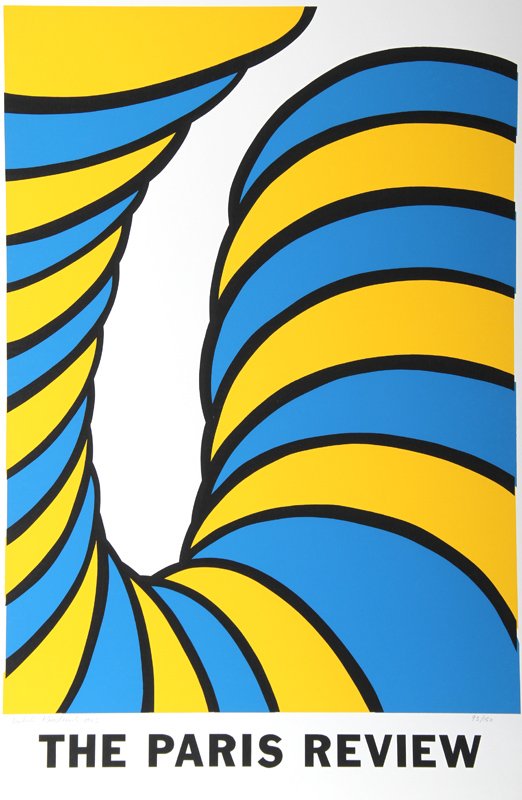 Nicholas Krushenick, Paris Review, Serigraph: Artist: Nicholas Krushenick, American (1929 - 1999) Title: Paris Review Year: 1965 Medium: Serigraph, signed and dated in pencil Edition: 150 Size: 40 in. x 26 in. (101.6 cm x 66.04 cm)