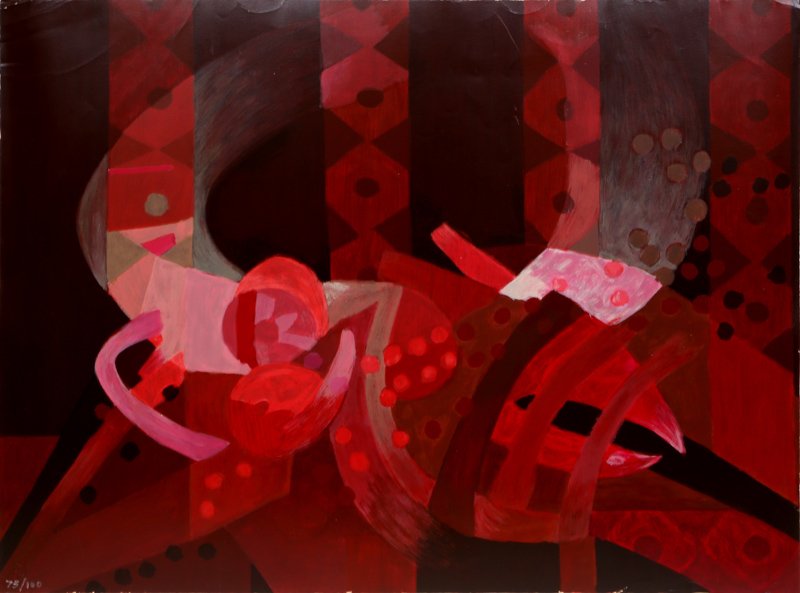 Fernando De Szyszlo, Perie, Serigraph (1 of 1)