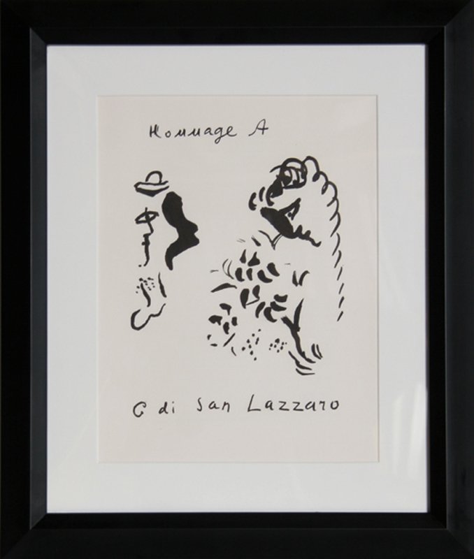 Marc Chagall, San Lazarro, Lithograph (1 of 1)
