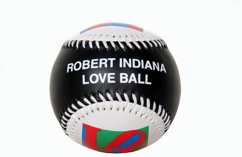 Robert Indiana, Love Ball, Collectible Baseball: Artist: Robert Indiana, American (1928 - ) Title: Love Ball Medium: Collectible Baseball Size: 3 x 3 in. (7.62 x 7.62 cm)