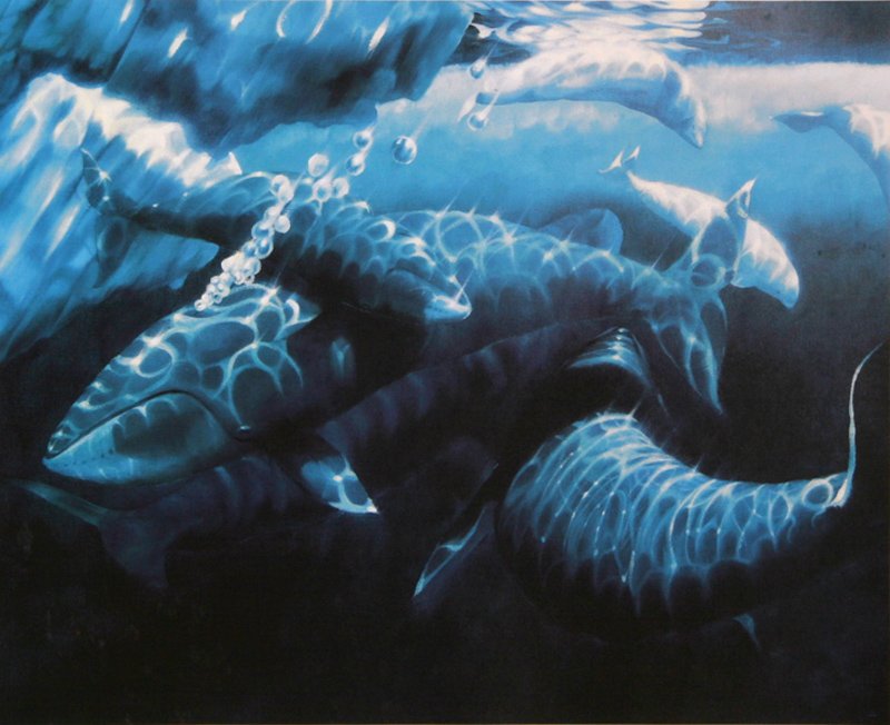 Bruce Muir, Arctic Ballet, Offset Lithograph: Artist: Bruce Muir Title: Arctic Ballet Year: 1998 Medium: Offset Lithograph, signed and titled in pencil Edition: 350 Size: 20 x 24 in. (50.8 x 60.96 cm)