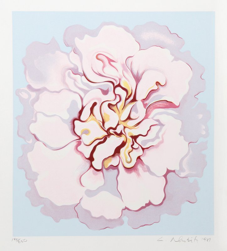 Lowell Blair Nesbitt, Pink Camellia from the Stamps (1 of 1)
