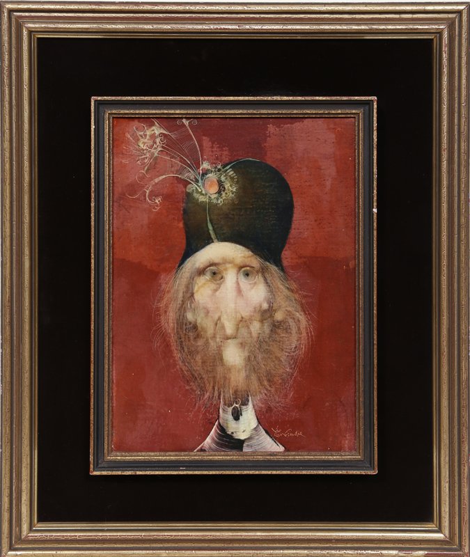 Endre Szasz, Study, Oil Painting (1 of 3)