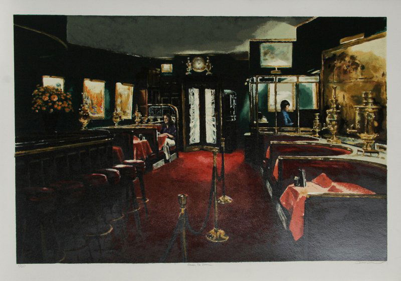 Harry McCormick, Russian Tea Room, Serigraph (1 of 1)