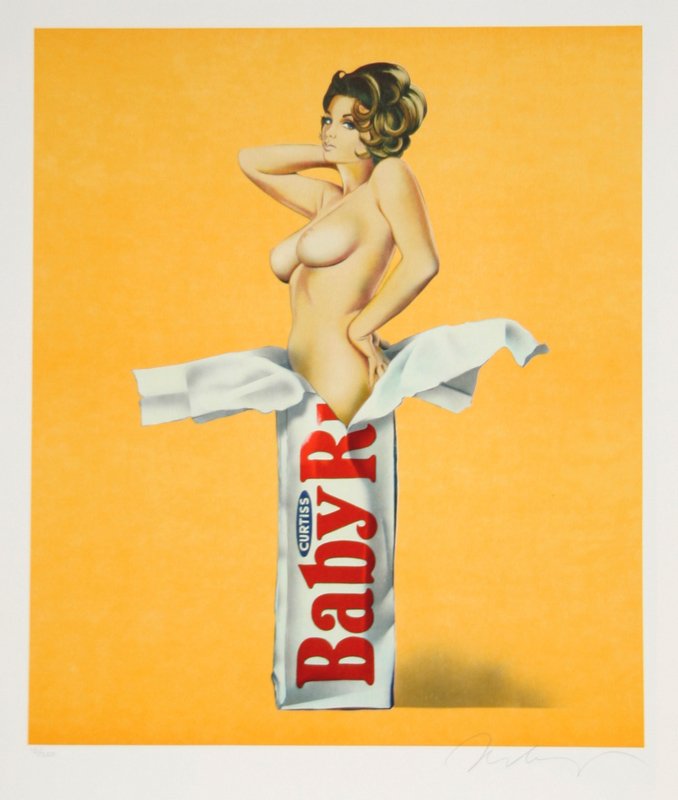 Mel Ramos, Candy, Lithograph (1 of 1)
