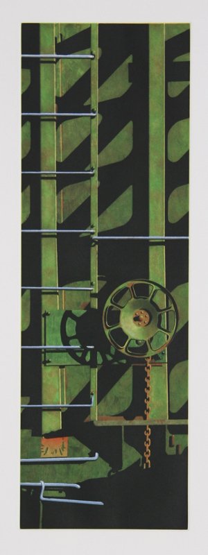 Robert Cottingham, Rolling Stock Series: For Chuck, (1 of 1)