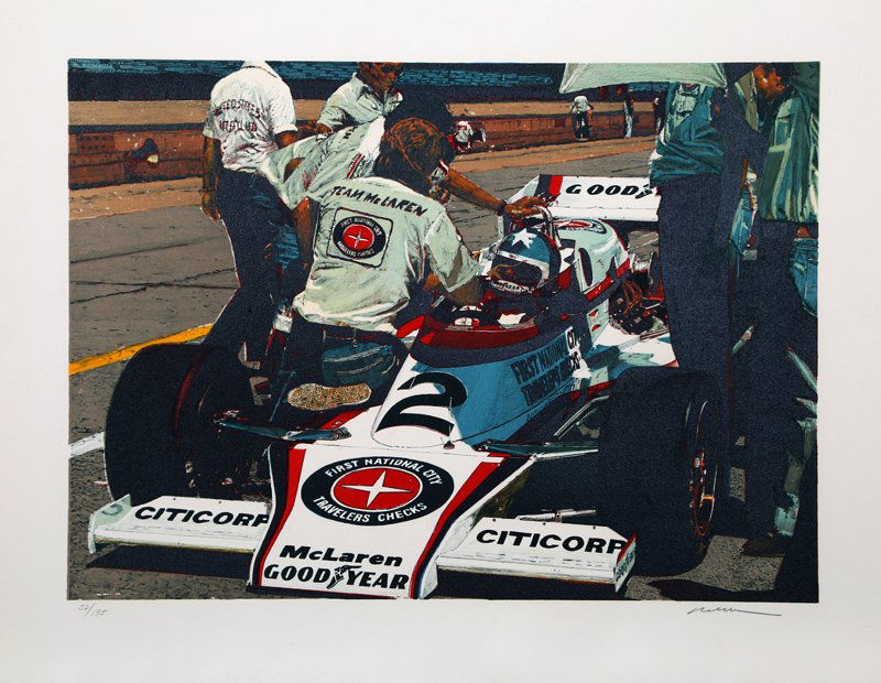 Ron Kleemann, Team McLaren, Serigraph (1 of 1)
