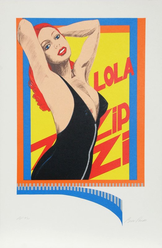 Bob Pardo, Lola Zip, Serigraph (1 of 1)
