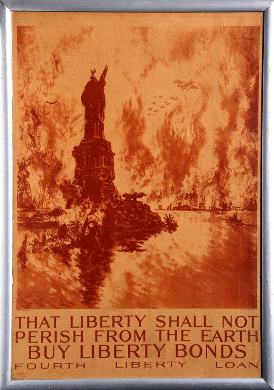 Joseph Pennell, Buy Liberty Bonds, Lithograph (1 of 1)