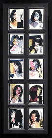 Andy Warhol, Mick Jagger Card Portfolio, Complete Set (1 of 4)