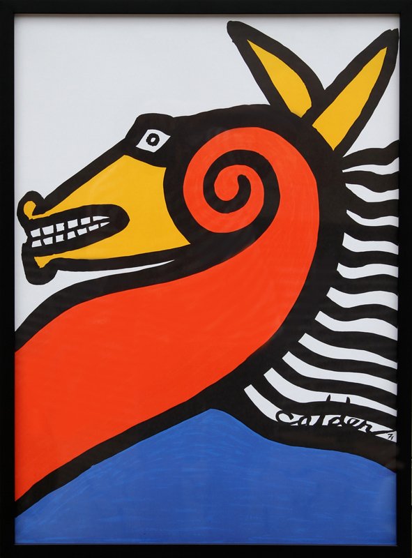 Alexander Calder, Seahorse, Lithograph Poster (1 of 1)