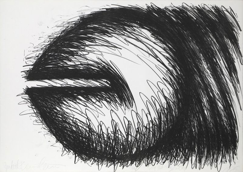 Judith Bernstein, Big Horizontal, Lithograph: Artist: Judith Bernstein, American (1942 - ) Title: Big Horizontal Year: 1976 Medium: Lithograph, signed and numbered in pencil Edition: 35/40 Size: 29.5 x 41.5 in. (74.93 x 105.41 cm)