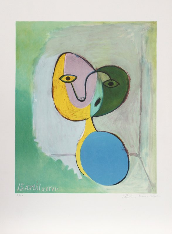 Pablo Picasso, Figure Portrait of Marie Therese Walter, (1 of 1)