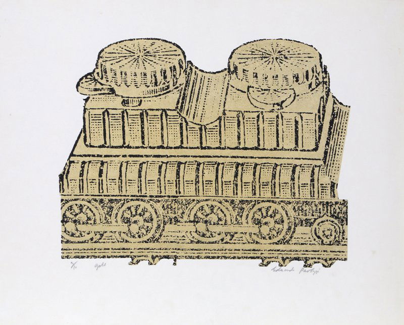 Eduardo Paolozzi, Gold, Silkscreen (1 of 1)