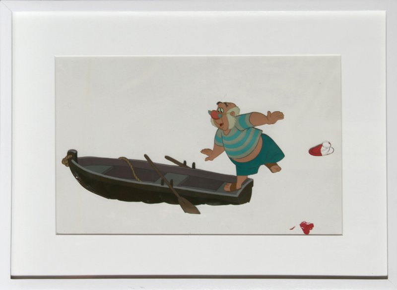 Disney Studios, Peter Pan - Smee with Boat, (1 of 1)
