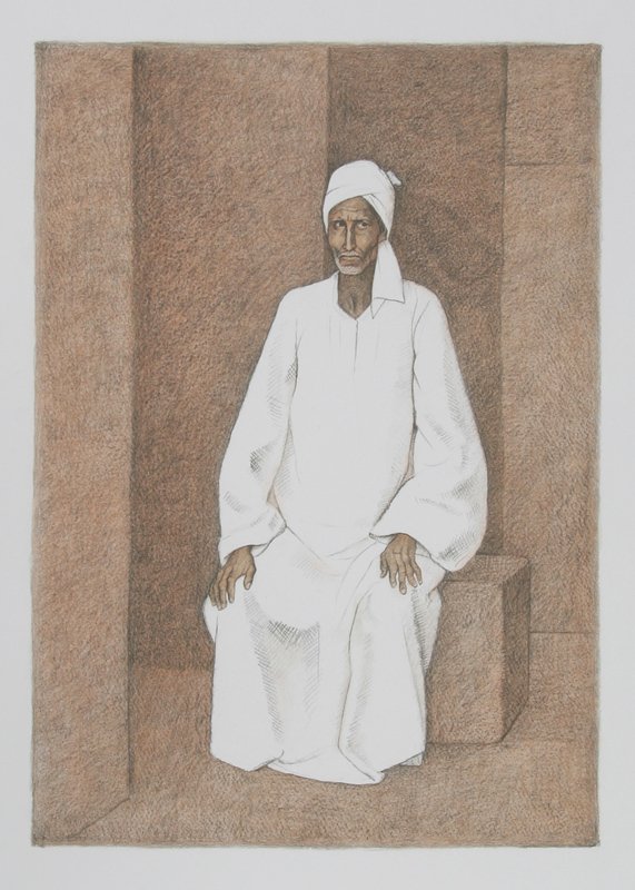 Francisco Zuniga, Impressions of Egypt, Lithograph: Artist: Francisco Zuniga, Mexican (1912 - 1998) Title: Impressions of Egypt Year: 1982 Medium: Lithograph Poster Image Size: 20 x 14 inches Size: 31 in. x 23 in. (78.74 cm x 58.42 cm)