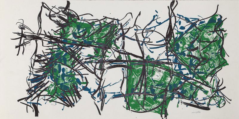 Jean-Paul Riopelle, Untitled 2, Lithograph (1 of 1)