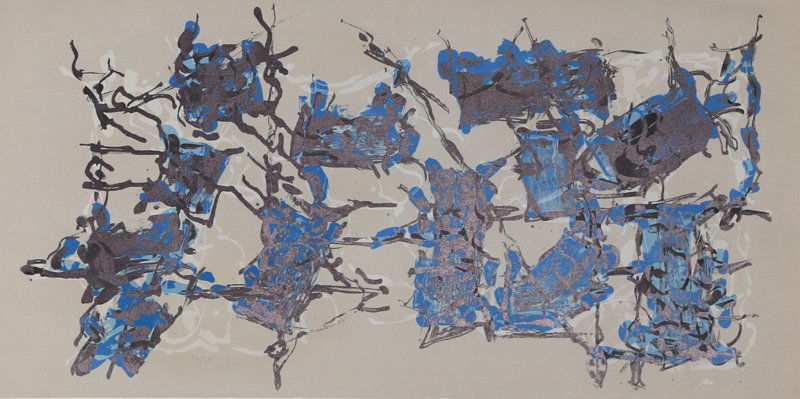 Jean-Paul Riopelle, Untitled 3, Lithograph (1 of 1)