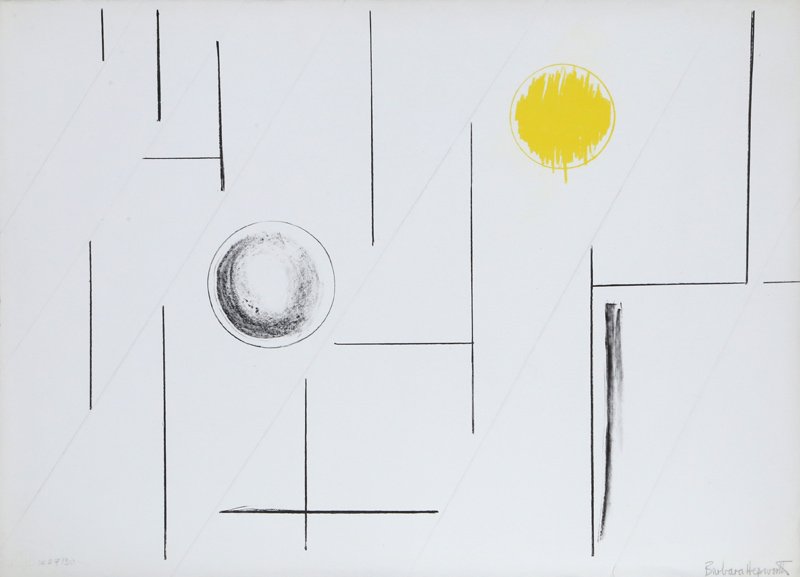 Barbara Hepworth, Sea Forms, Lithograph with Embossing (1 of 1)
