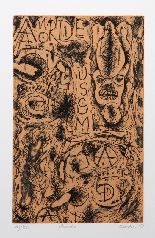 Alfonso Ossorio, Amordie, Etching (1 of 1)
