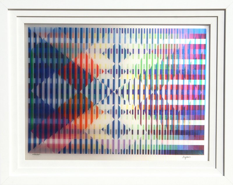 Yaacov Agam, Untitled II, Agamograph (1 of 6)