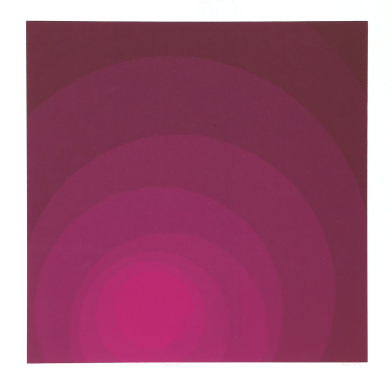 Neil Korpi, untitled (purple), Silkscreen (1 of 1)