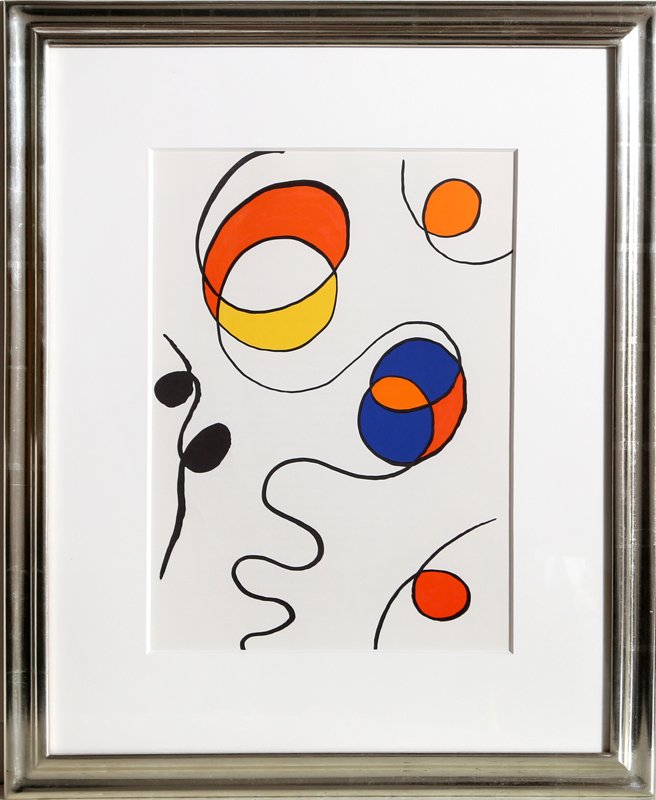 Alexander Calder, Balloons from Derriere Le Miroir, (1 of 1)