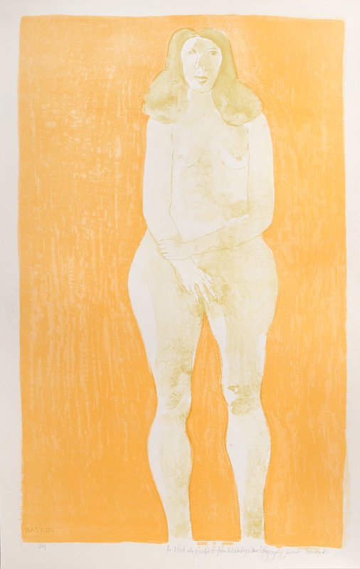 Leonard Baskin, Eve, Lithograph (1 of 1)