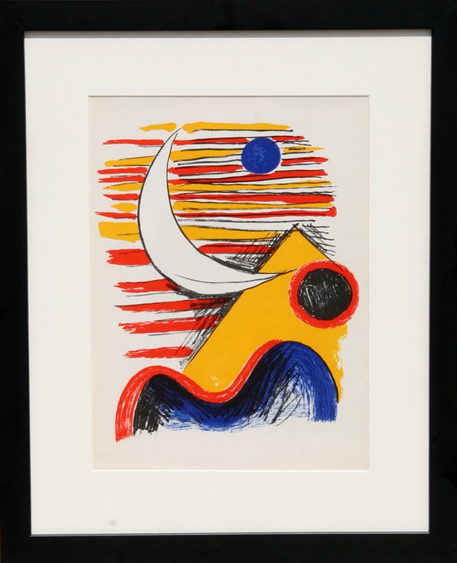 Alexander Calder, La Lune et La Montagne Jaune, (1 of 1)