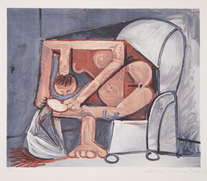 Pablo Picasso, Femme a la Toilette, Lithograph (1 of 1)