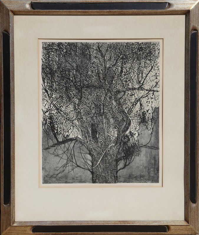 Leonard Baskin, Tree, Etching (1 of 1)