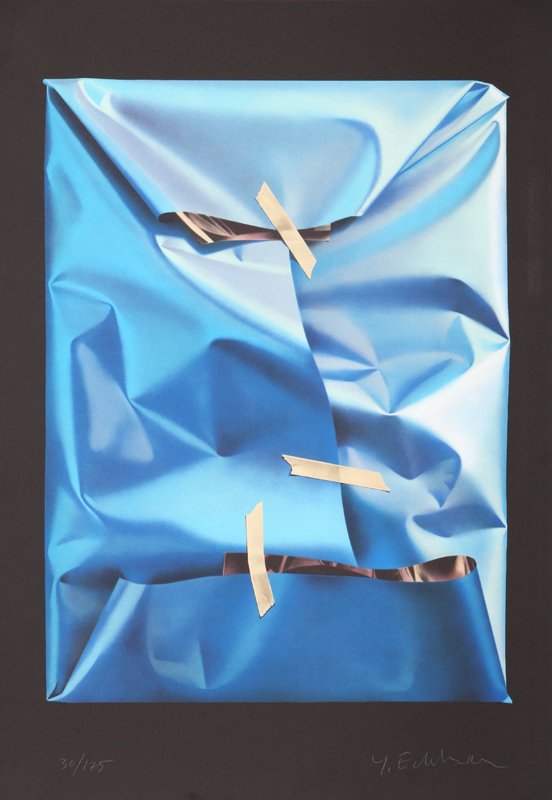 Yrjo Edelmann, Blue Package, Lithograph (1 of 1)