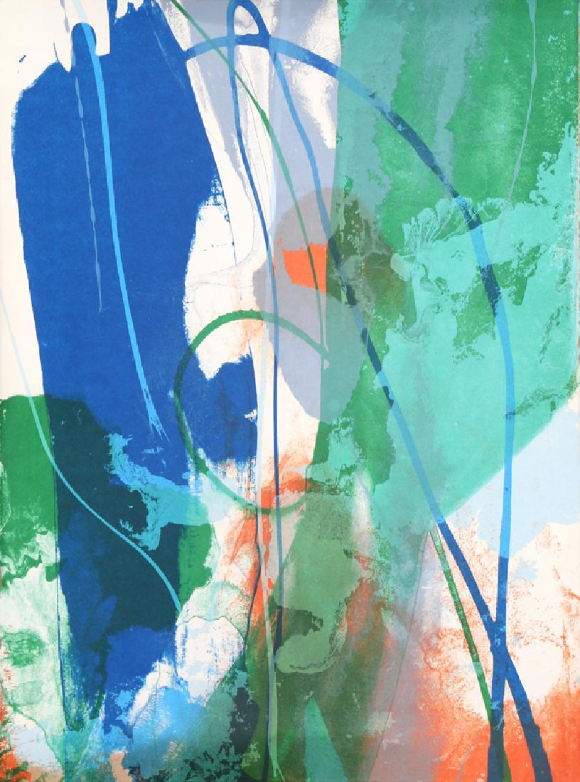 Paul Jenkins, Aviary, Lithograph (1 of 1)