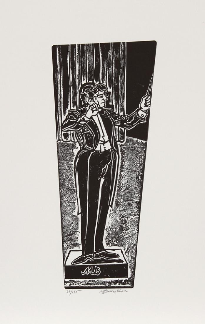 Martin Barooshian, Maestro, Intaglio Aquatint Etching (1 of 1)