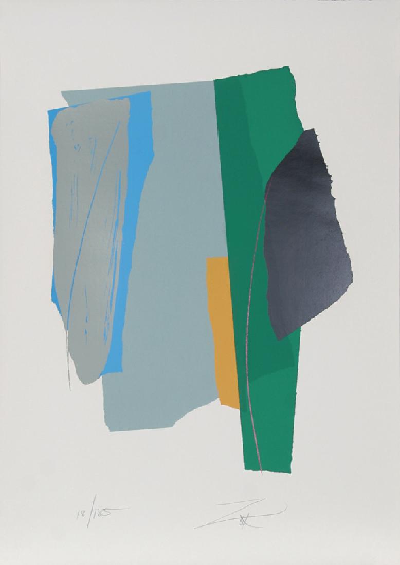 Larry Zox, Sounds Cut I, Serigraph (1 of 1)