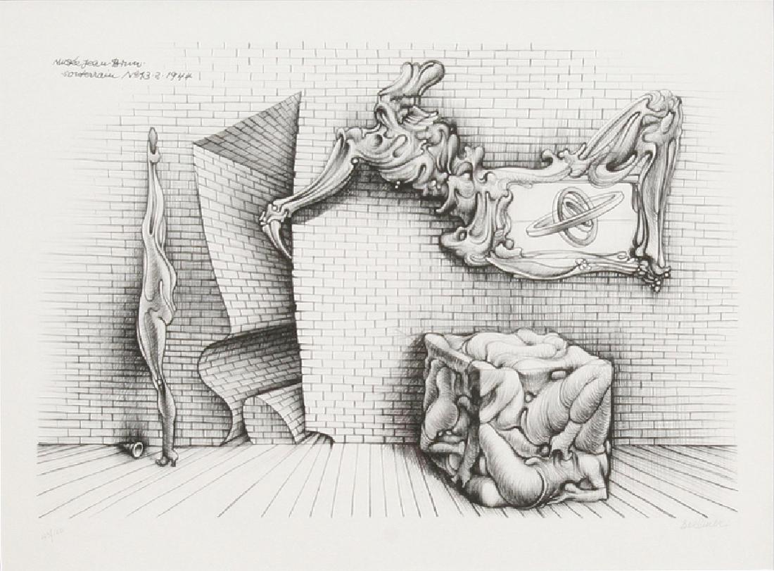 Hans Bellmer, Souterrain No. 13, Lithograph (1 of 1)