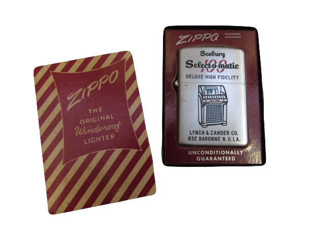 Zippo Lighter Advertising Seeburg Jukebox (1 of 5)