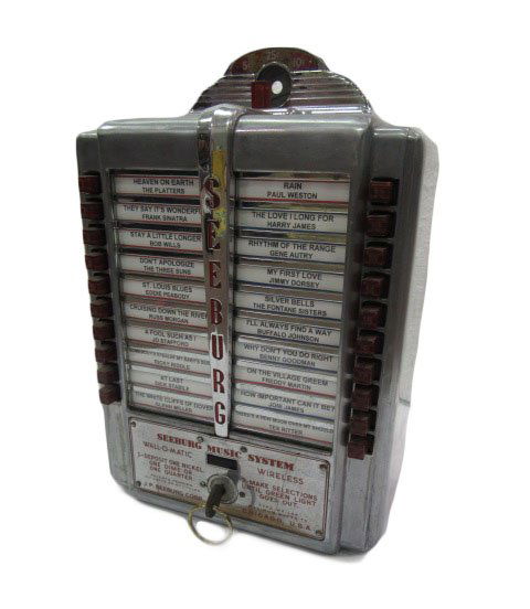 1946 Triple Coin Entry Chrome Seeburg Wallbox (1 of 2)