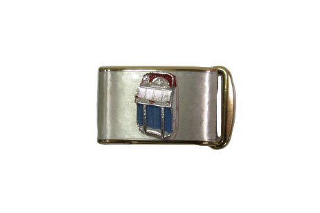 Hickok Belt Buckle Featuring a Wurlitzer Jukebox (1 of 1)