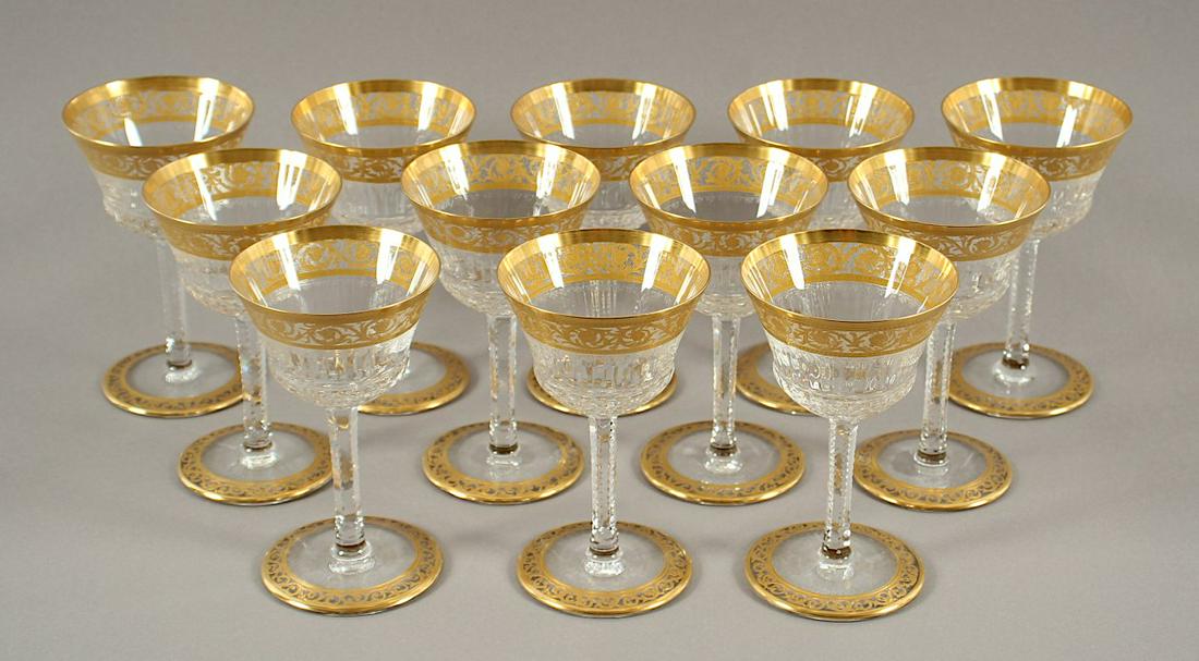 12 LIKÖRGLÄSER ''THISTLE GOLD'', Entwurf 1908 für die (1 of 1)