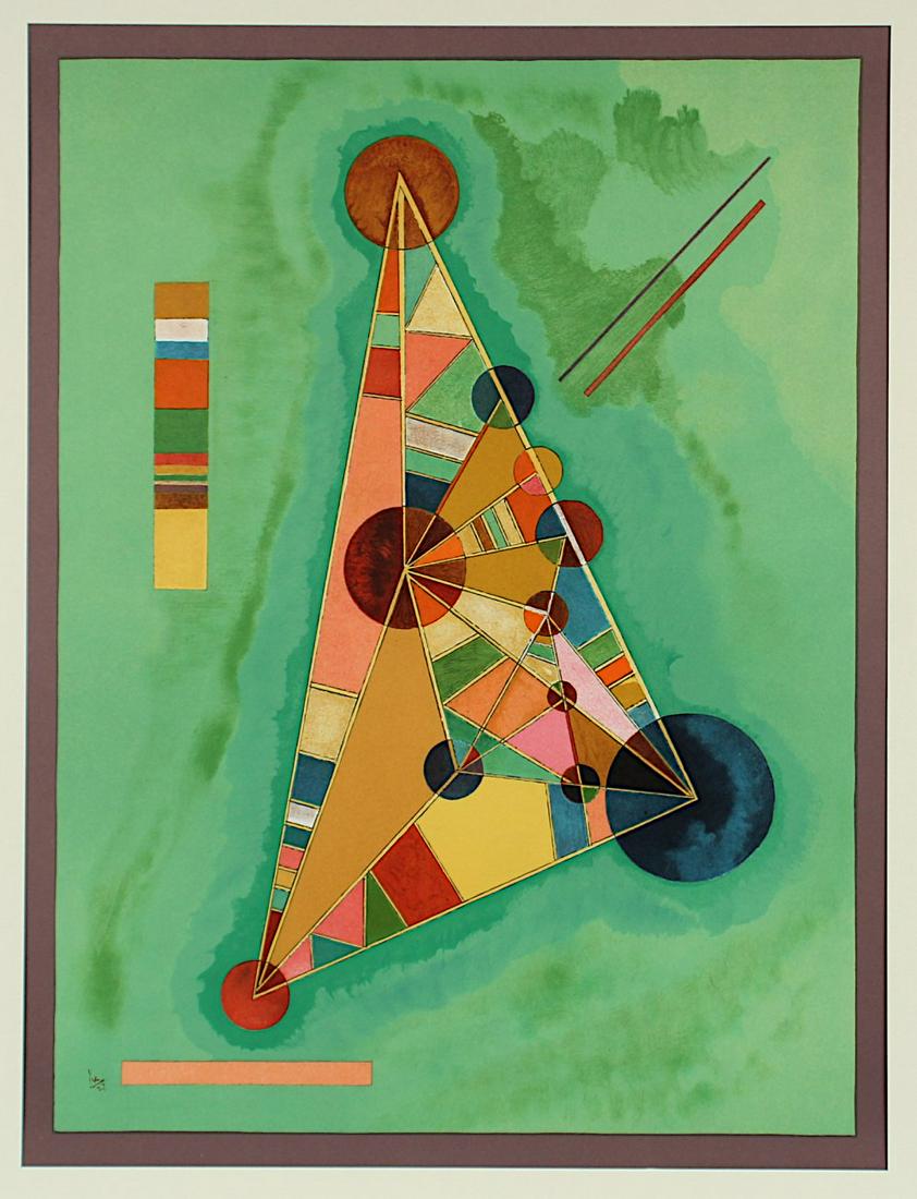 KANDINSKY, Wassily, ''Bauhaus'', Farblithografie, 54 x (1 of 1)