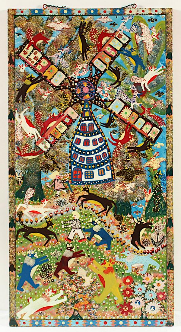 GRAMS, Erich (1924-1998), ''Phantasielandschaft mit (1 of 2)