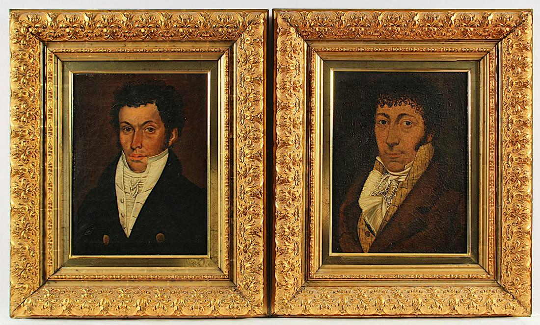 PORTRAITMALER DES 19.JH., ''Zwei Bildnisse des Zoologen (1 of 4)