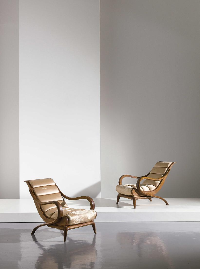 MANIFATTURA ITALIANA - A PAIR OF ITALIAN ARMCHAIRS - 2 (1 of 1)