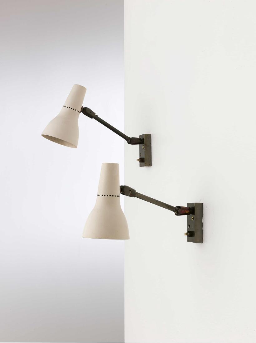 GIUSEPPE OSTUNI - A PAIR OF WALL LIGHTS BY G. OSTUNI - (1 of 1)