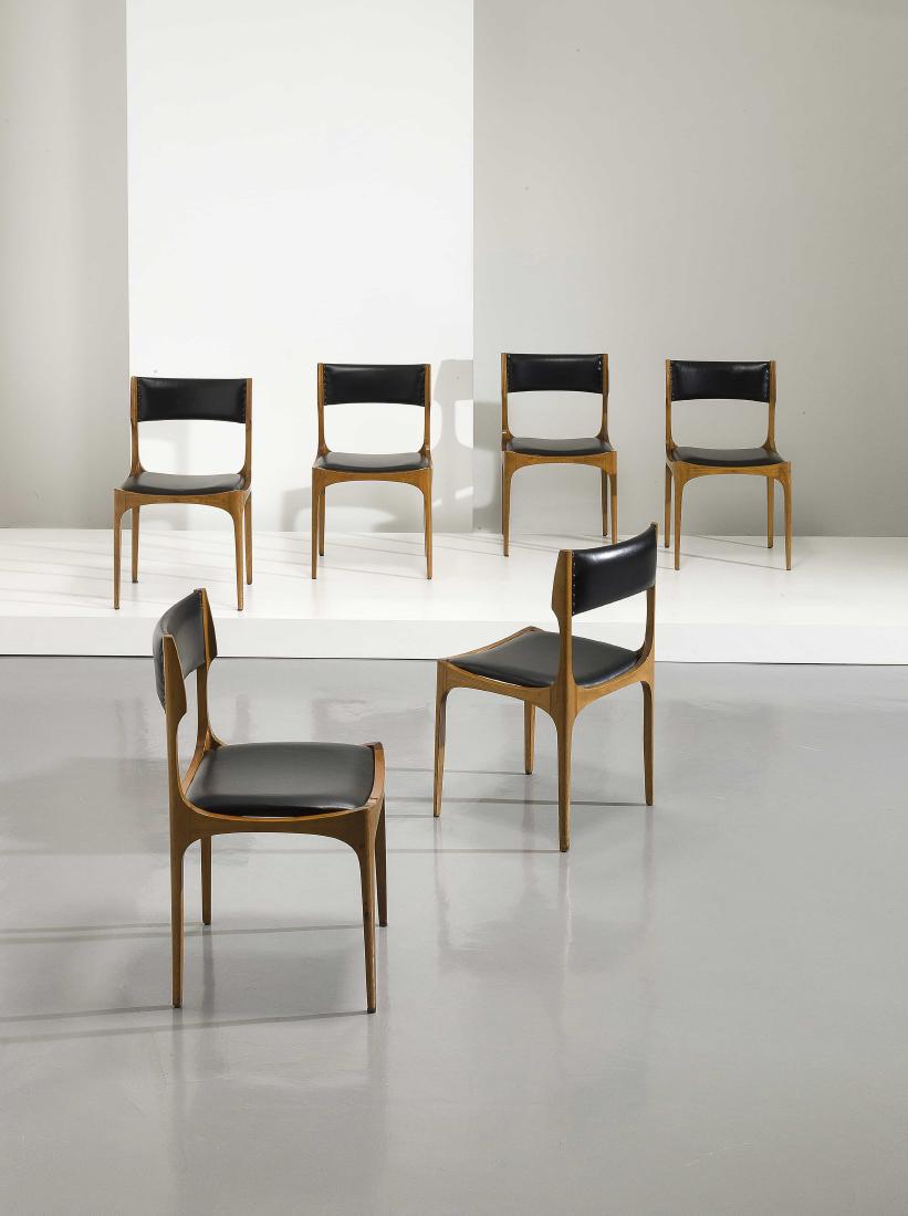 GIUSEPPE GIBELLI - SIX CHAIRS BY G. GIBELLI - 6 (1 of 1)