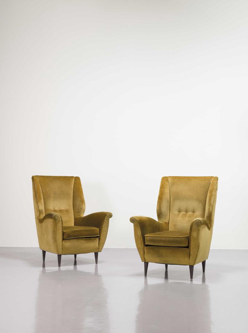 MANIFATTURA ITALIANA - A PAIR OF ITALIAN ARMCHAIRS - 2 (1 of 1)