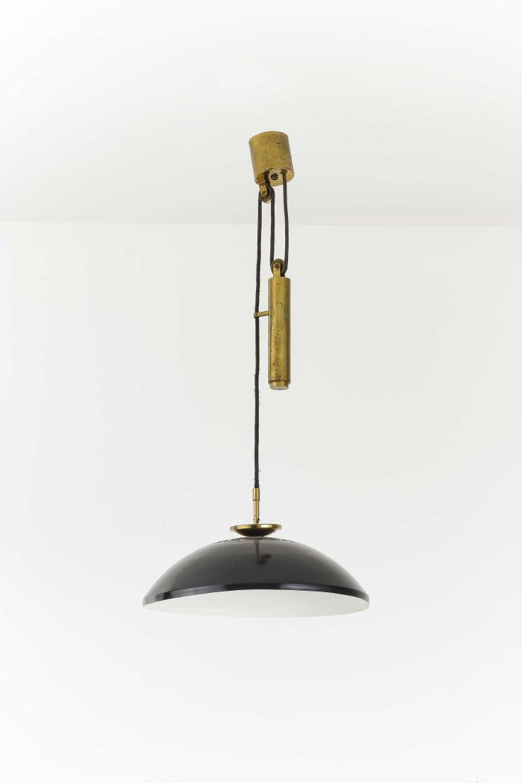 MANIFATTURA ITALIANA - AN ITALIAN CEILING LAMP - (1 of 1)
